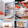 Microwave Splatter Cover Microwave Cover for Food Microwave Plate Cover Guard Lid with Handle Hanging Hole and Adjustable Steam Vents Microwave Oven Cleaner 10.5 Inch Transparent & BPA Free