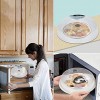 Microwave Splatter Cover Microwave Cover for Food Microwave Plate Cover Guard Lid with Steam Vents Keeps Microwave Oven Clean 11.5 Inch BPA Free & Dishwasher Safe