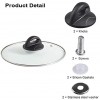 Pot Lid Top Replacement Knob Pan Lid Holding Handles for Kitchen Cookware Universal Replacemence