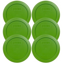 Pyrex 7200-PC 1126210 2 Cup Lawn Green Lid 6-Pack