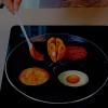 AerWo 4 Pack Egg Rings Non-Stick Egg Mold Shaper Stainless Steel Egg Rings for Frying Egg Mcmuffins 3 Inch Round Egg Cooker Ring with Oil Brush Pancake Mold for Griddle Cooking